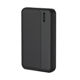 Laser Slim 5000mAh Portable Power Bank Black