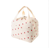 Cooler Bags - Lunch Bag - Handle Strap - Cooler Bag - Lunch Bag - Insulated Cooler Bag - Picnic Bag - 25.5*21*17cm - Suitable for work, office, travel and picnics(White)