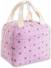 Cooler Bags - Lunch Bag - Handle Strap - Cooler Bag - Lunch Bag - Insulated Cooler Bag - Picnic Bag - 25.5*21*17cm - Suitable for work, office, travel and picnics(Purple)