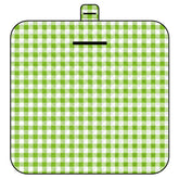 Thickened Waterproof Picnic Blanket - Portable Outdoor Beach Mat for Camping and Hiking 150*200cm(Green Plaid)
