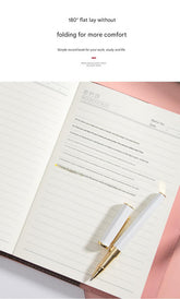 Heart Lock Diary with Key - Vintage Style Journal, Green PU Leather, Secure and Elegant