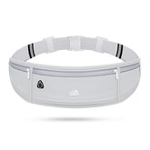 Light gray Adjustable Running Belt - Fits Large Phones, Reflective, Earphone Port