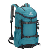 Blue 20L Women's Orange Mountaineering Backpack - Water-Resistant
