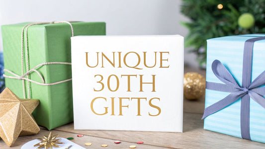 Unique 30th Birthday Gift Ideas for Her