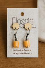 Flossie Boba Tea Earrings