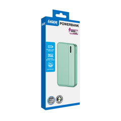 Laser Slim 5000mAh Power Bank Jelly Mint