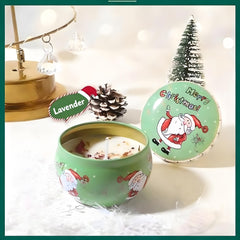 Christmas gift Aussie Christmas Scented Candle Set – 8 Festive Tin Candles with Unique Scents & Cute Designs for Holiday Gifting