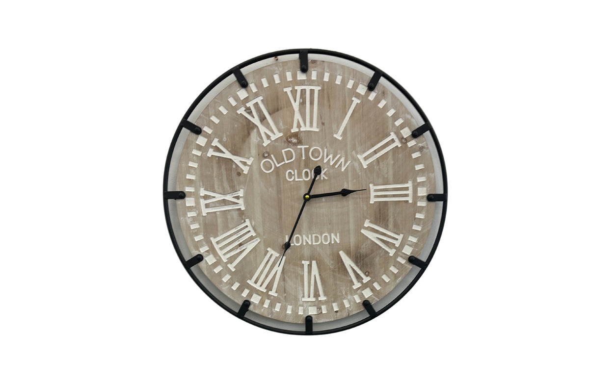 Industrial Wall Clock - 60cm