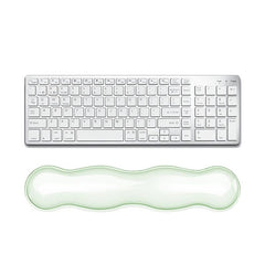 Large Green Silicone Keyboard Wrist Rest & Mouse Pad - Small Green