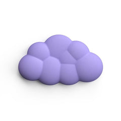 Memory Foam Mouse Pad With Wrist Rest - Purple