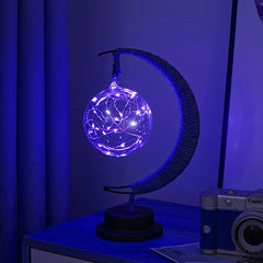 Blue USB model with ball LED Decorative Light with Blue Glow, USB Powered, Perfect for Bedroom, Party & Gift