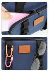 Khaki 23L Extra Large Insulated Cooler Bag with Double Layers - Perfect for Camping, Picnics, and Outdoor Adventures