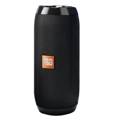 Black Portable Bluetooth Speaker - HiFi 360 Degree Audio Wireless Mini Speaker, Support Hands-free Calling
