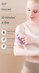 Portable Body Sculpting & Muscle Relaxation Massager with 8 Heads - 5 Speeds(pink)