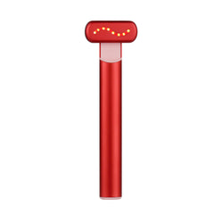 RF EMS Eye Beauty Device - 42C Constant Temperature, Microcurrent & Red Light Therapy for Eye Care(Red)