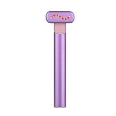 RF EMS Eye Beauty Device - 42C Constant Temperature, Microcurrent & Red Light Therapy for Eye Care(Purple)