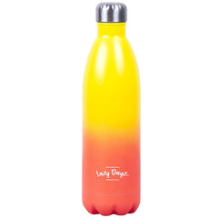Lazy Dayz Jumbo Drink Bottle 1L - Yellow Peach Ombre