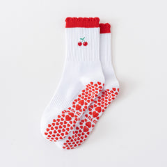 Pilates Crew Grip Socks